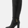 Lauren Ralph Lauren Makenna Boots Tall – Bottes À Talons Hauts – Black 22