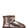 Next Boots À Talons – Grey Metallic Leather 17